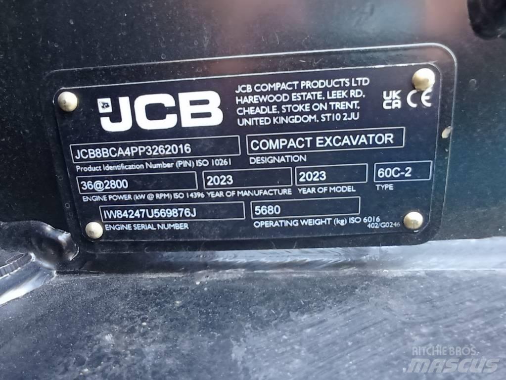 JCB 60 C-2 Εκσκαφάκι (διαβολάκι) < 7t