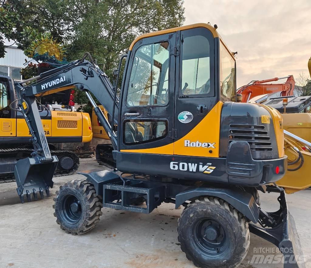 Hyundai R 60 W Εκσκαφείς με τροχούς - λάστιχα