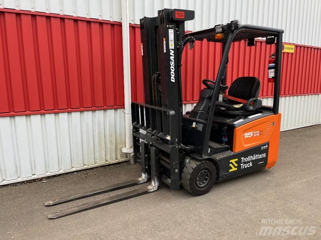 Doosan B 15 T-7 Ηλεκτρικά περονοφόρα ανυψωτικά κλαρκ