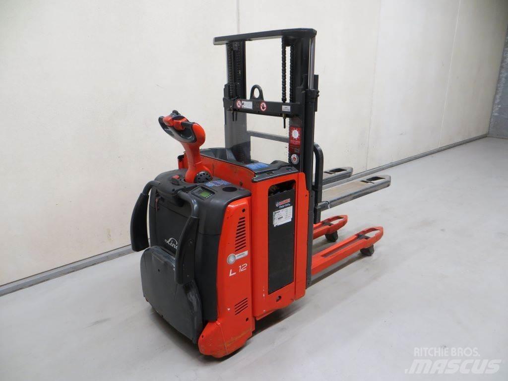 Linde L12L AP Ηλεκτρικά παλετοφόρα με ιστό