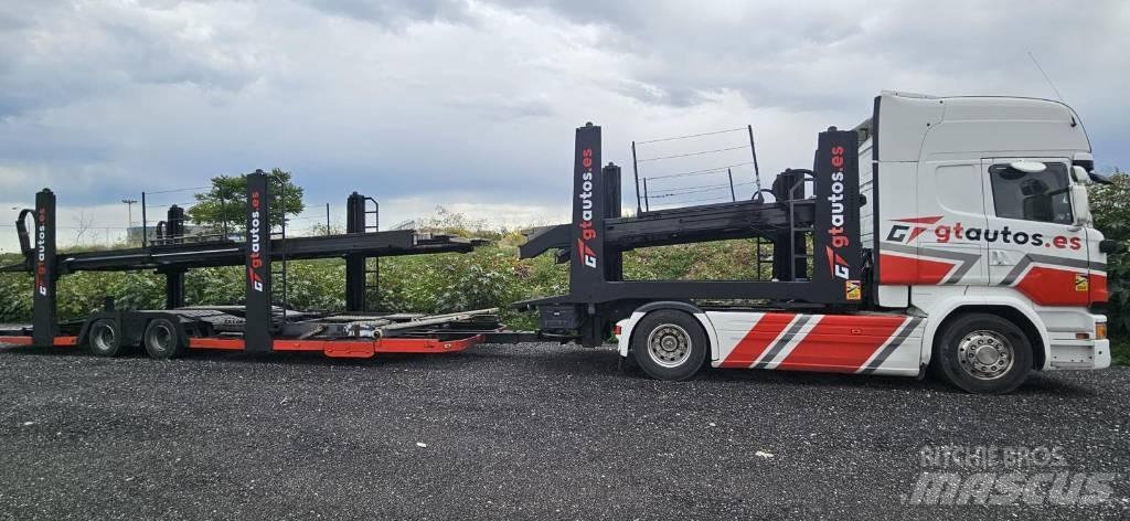 Scania R 450 Νταλίκες μεταφοράς οχημάτων