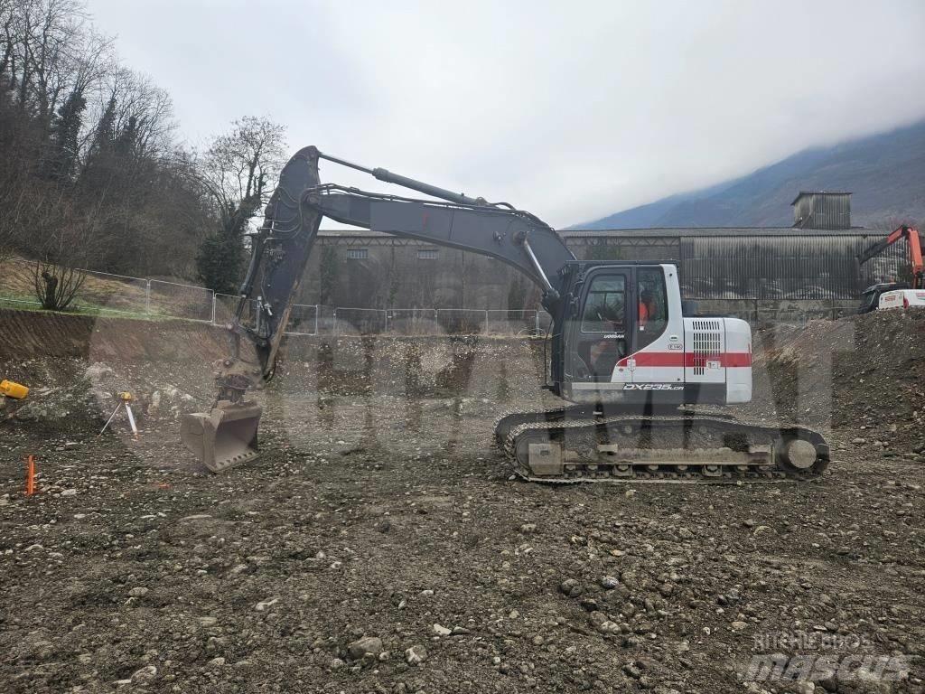 Doosan DX 235 LCR Εκσκαφείς με ερπύστριες