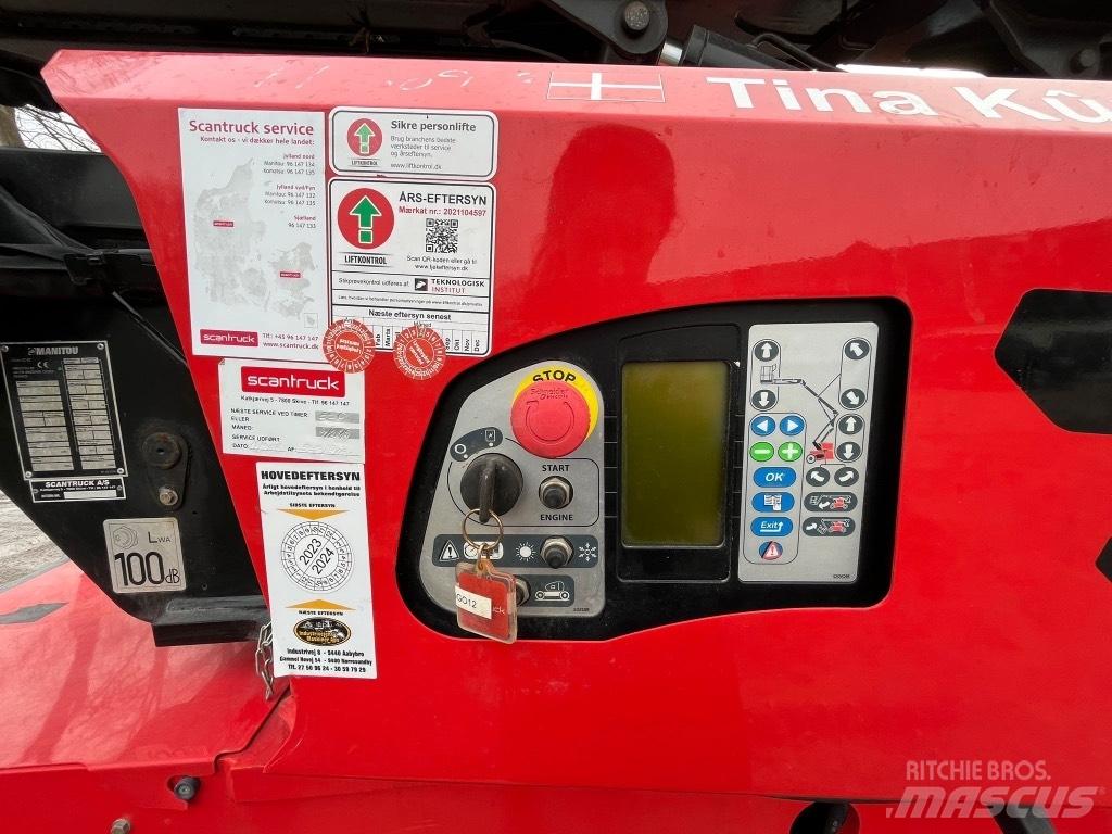 Manitou ManGo 12 Ανυψωτήρες με αρθρωτό βραχίονα