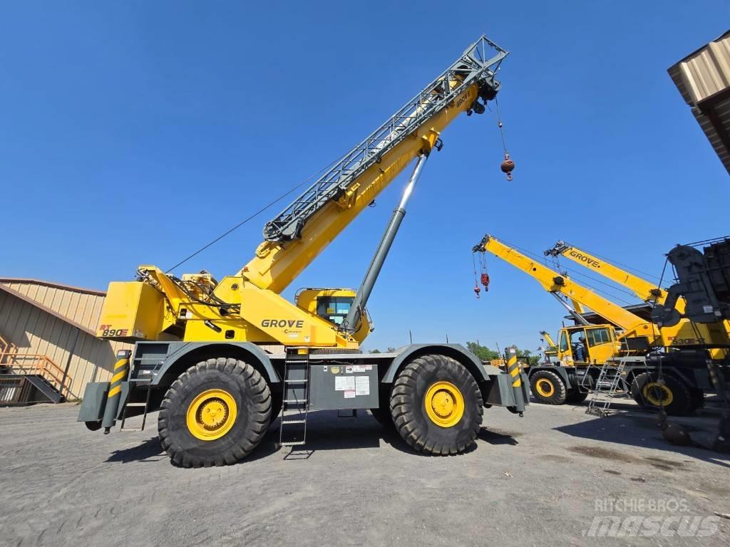 Grove RT 890 E Γερανοί ανώμαλου εδάφους