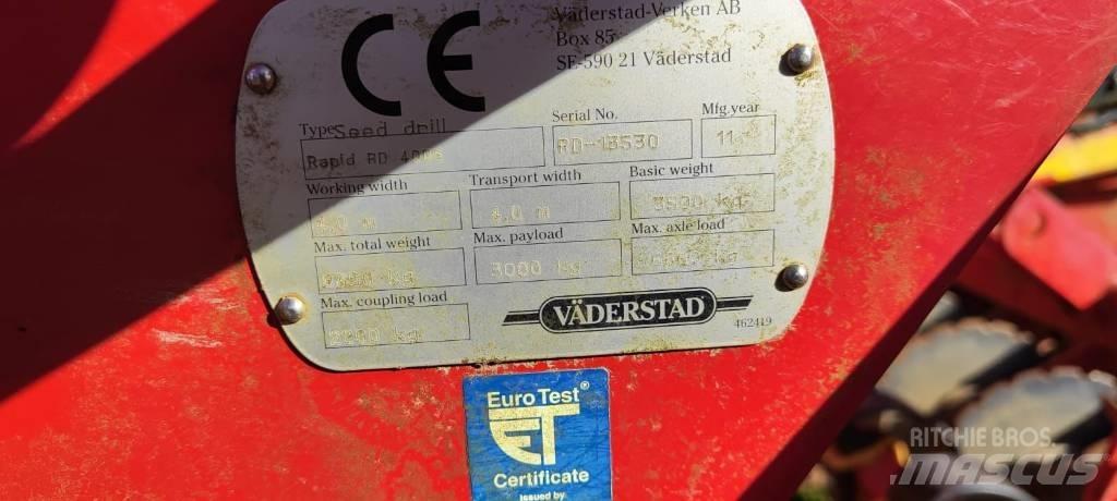 Väderstad Rapid400S Συνδυαστικοί σπορείς