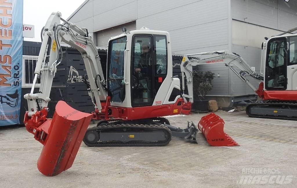 Takeuchi TB225 Εκσκαφάκι (διαβολάκι) < 7t