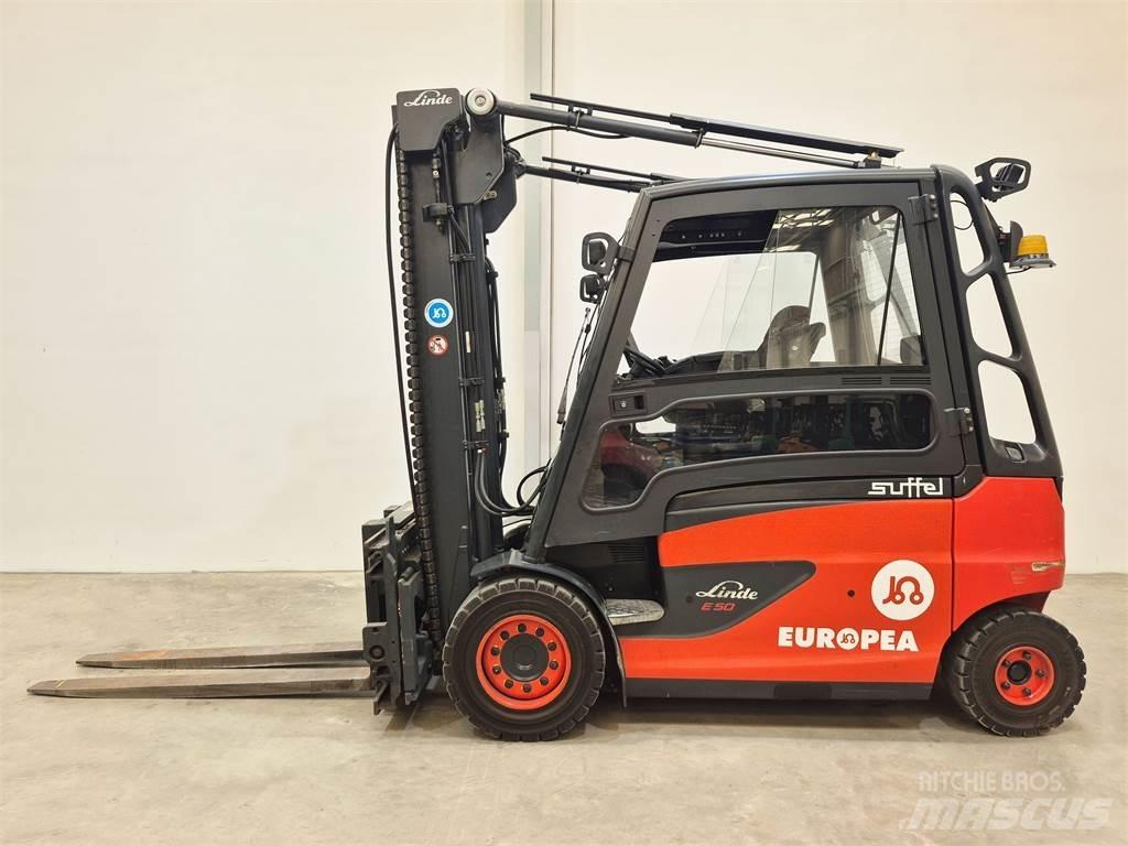 Linde E50HL 01 600 Ηλεκτρικά περονοφόρα ανυψωτικά κλαρκ