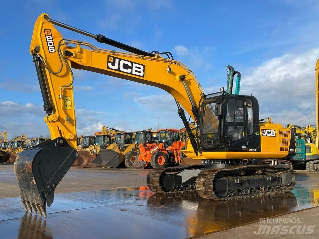 JCB 205 Εκσκαφείς με ερπύστριες