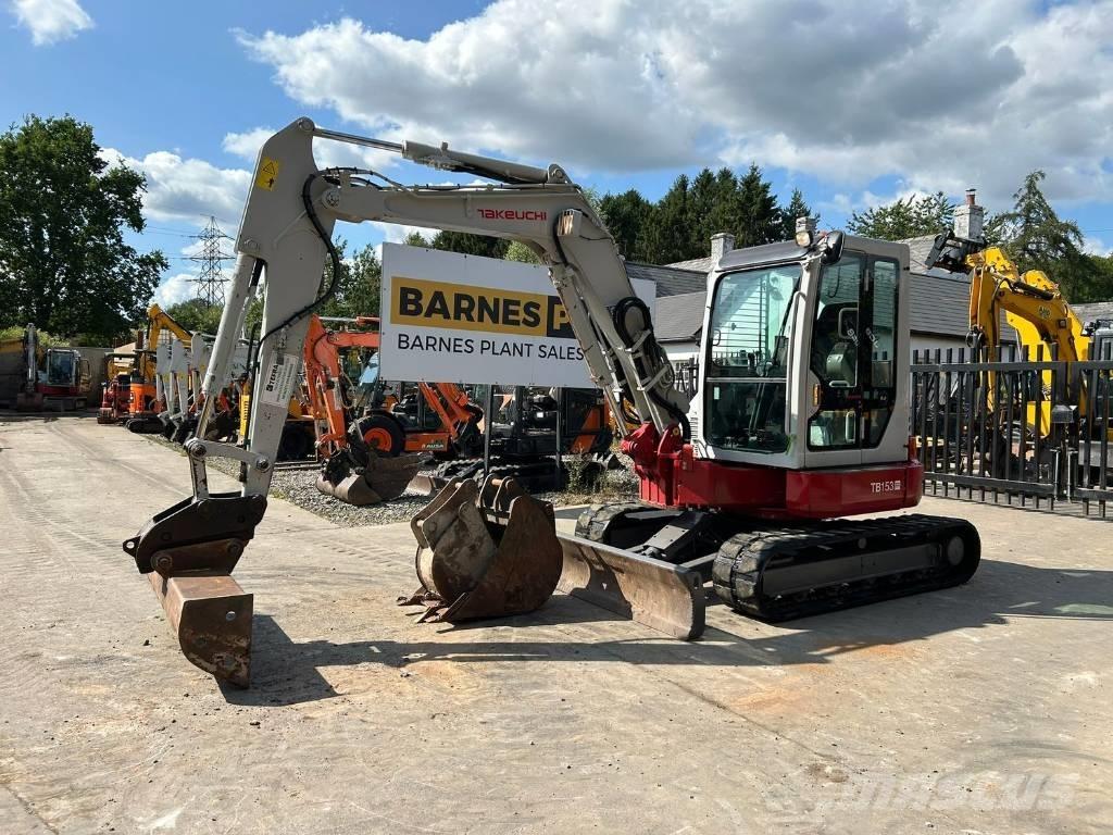 Takeuchi TB 153 FR Μίνι εκσκαφείς 7t - 12t