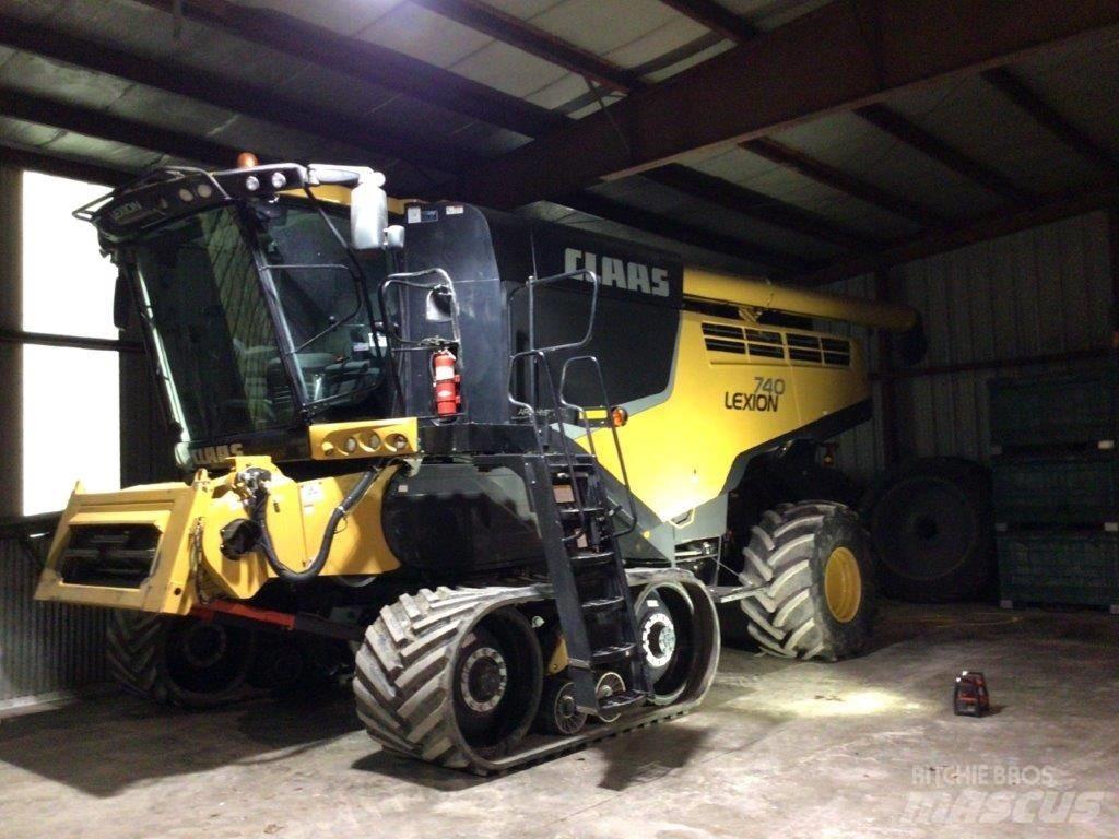 CLAAS Lexion 740 TT Θεριζοαλωνιστικές μηχανές