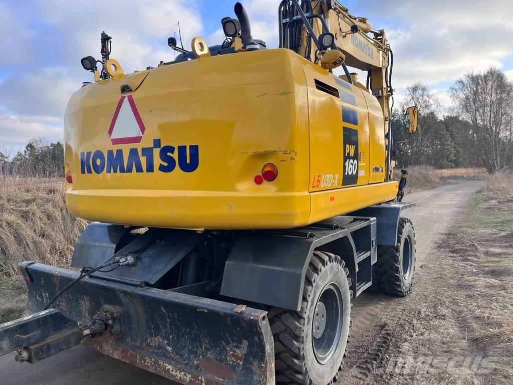 Komatsu PW 160 Εκσκαφείς με τροχούς - λάστιχα