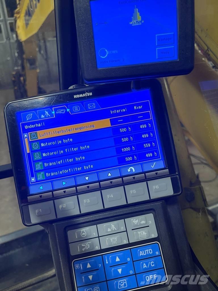 Komatsu PW 160 Εκσκαφείς με τροχούς - λάστιχα