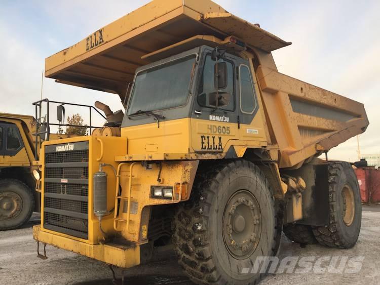 Komatsu HD 605-5 Άκαμπτα Dumper με ανατρεπόμενο κάδο