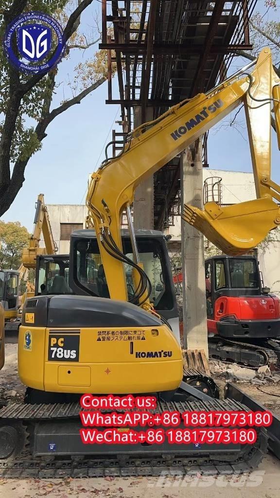 Komatsu PC 78 US Εκσκαφείς με ερπύστριες