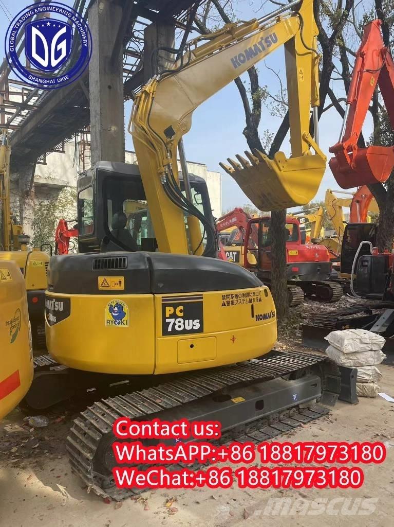 Komatsu PC 78 US Εκσκαφείς με ερπύστριες