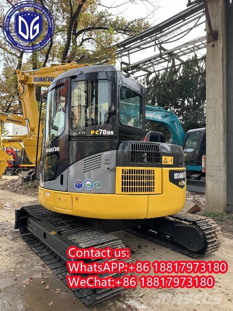 Komatsu PC 78 US Εκσκαφείς με ερπύστριες