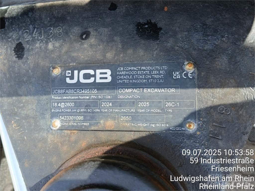 JCB 26C-1 Εκσκαφάκι (διαβολάκι) < 7t