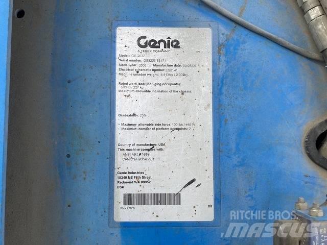 Genie GS 2632 Ανυψωτήρες ψαλιδωτής άρθρωσης