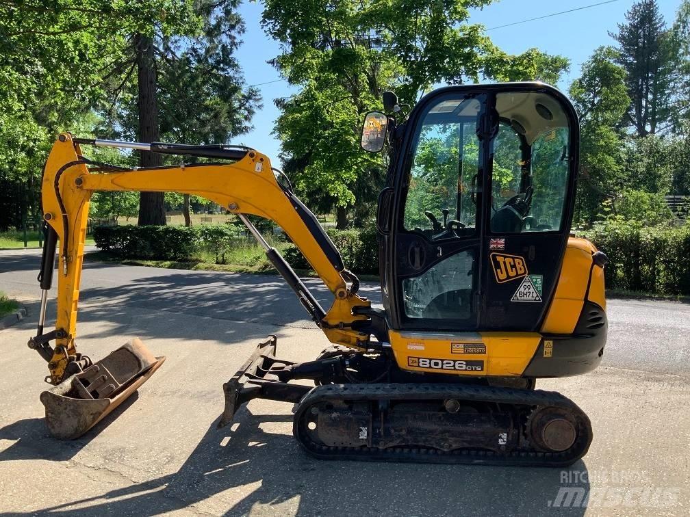 JCB 8026 CTS Εκσκαφάκι (διαβολάκι) < 7t