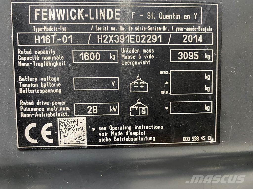 Linde H16T Περονοφόρα ανυψωτικά κλαρκ - άλλα