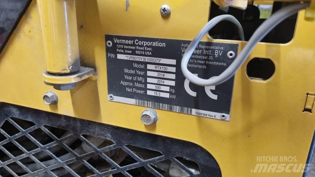 Vermeer RTX150 Εκσκαφέας χανδάκων