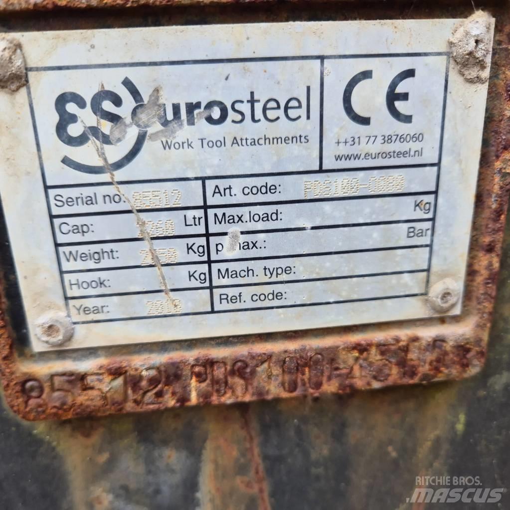 Eurosteel bucket Κάδοι κοσκινίσματος