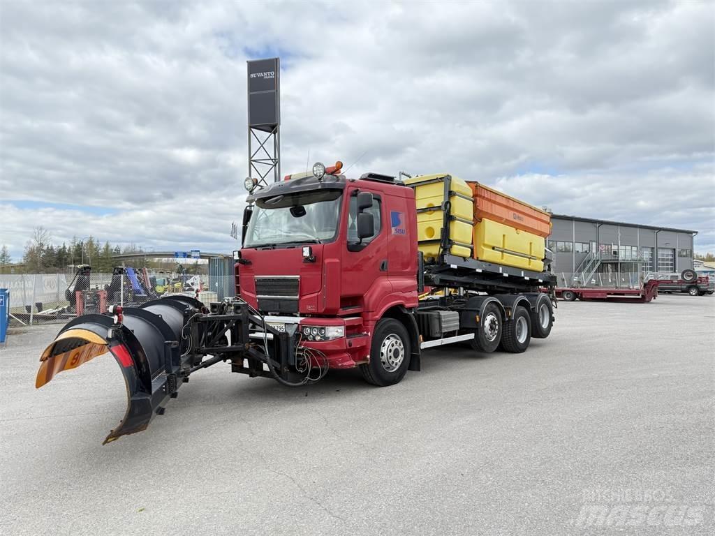 Sisu R500 8X2 Φορτηγά με γερανό & γάτζο