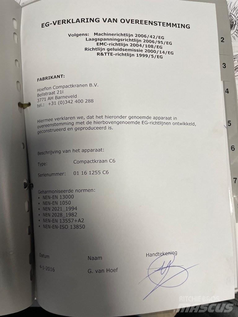 Hoeflon C 6 Μίνι γερανοί