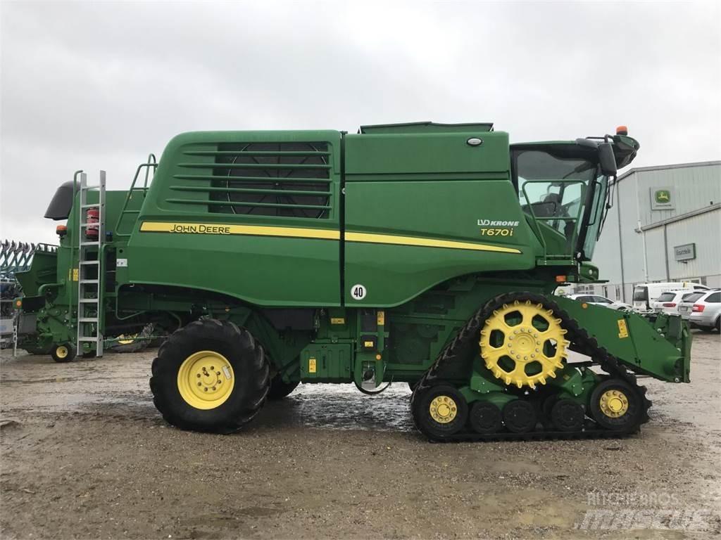 John Deere T670 Θεριζοαλωνιστικές μηχανές