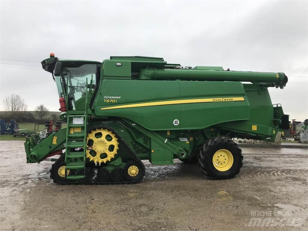 John Deere T670 Θεριζοαλωνιστικές μηχανές