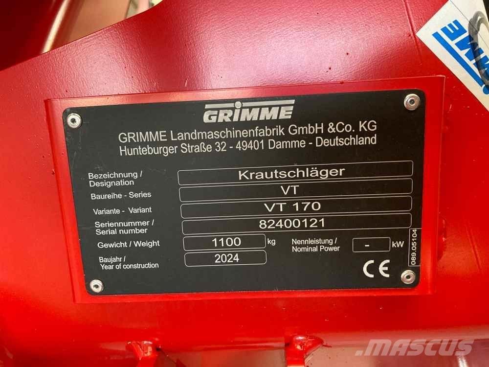 Grimme VT 170 Άλλα γεωργικά μηχανήματα