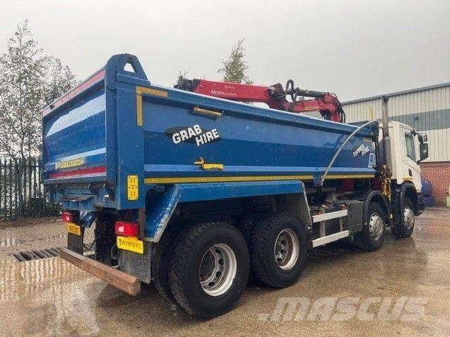 Scania P410 XT Φορτηγά Ανατροπή