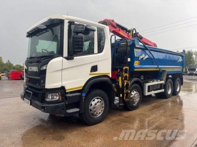 Scania P410 XT Φορτηγά Ανατροπή