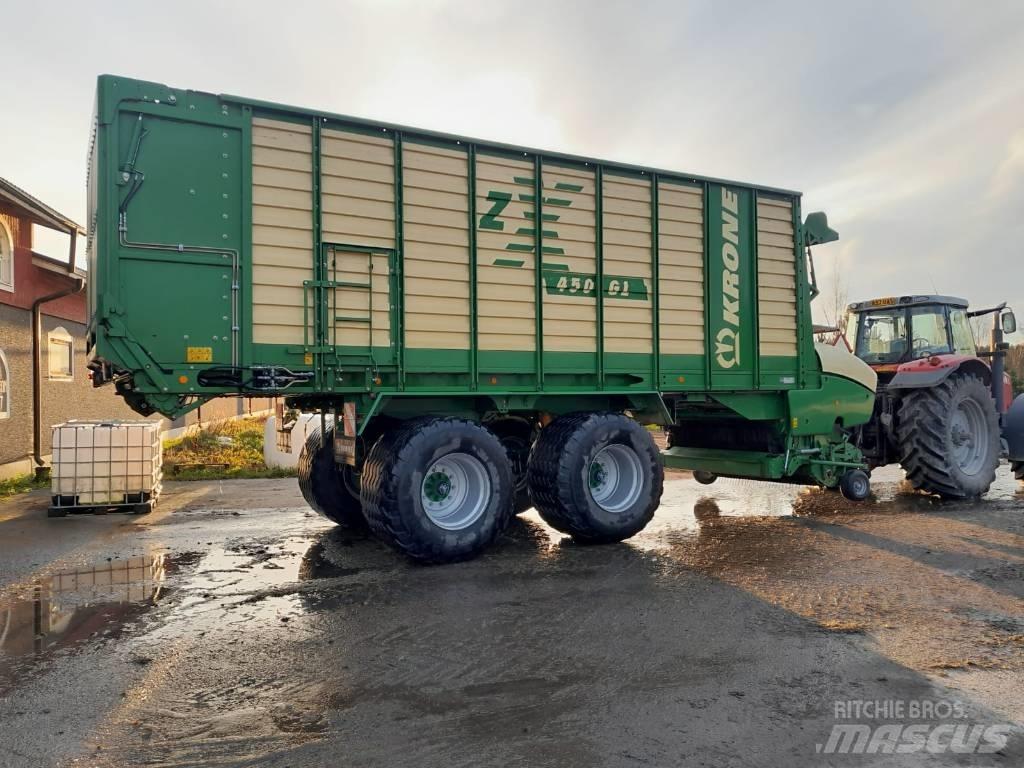 Krone ZX450GL Ρυμούλκα με διάταξη αυτοφόρτωσης