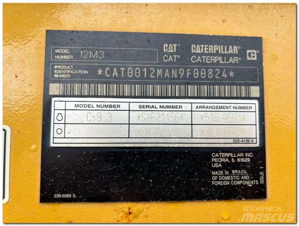 CAT 12 M 3 Γκρέιντερς