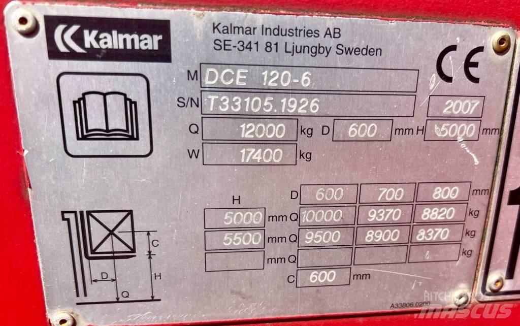 Kalmar DCE120-6 Πετρελαιοκίνητα Κλαρκ