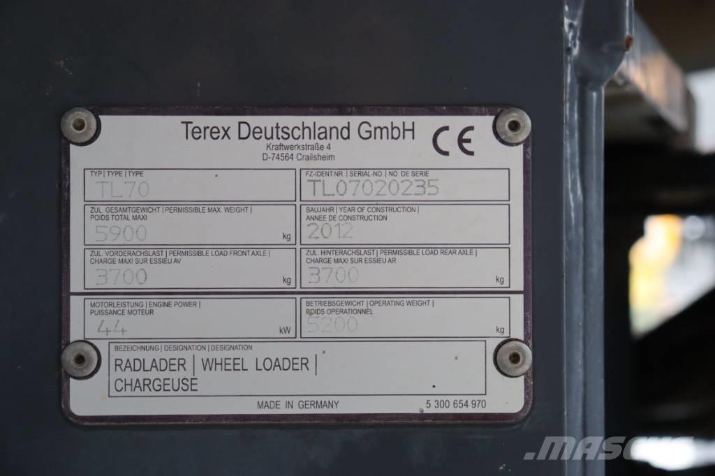 Terex TL 70 Φορτωτές με λάστιχα (Τροχοφόροι)