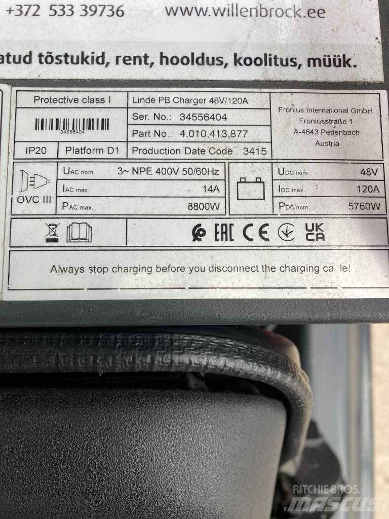 Linde EG20PH/1275-02 Ηλεκτρικά περονοφόρα ανυψωτικά κλαρκ