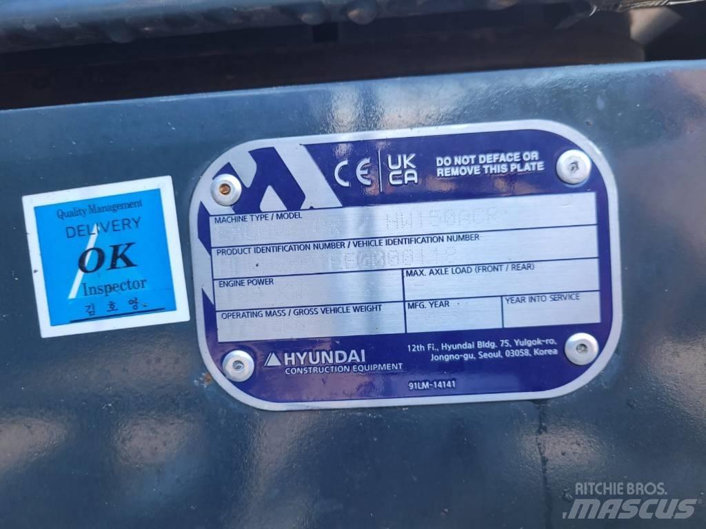 Hyundai HW 150 ACR Εκσκαφείς με τροχούς - λάστιχα