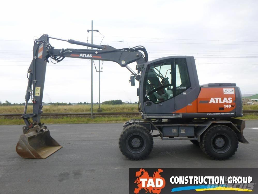 Atlas 140 W Εκσκαφείς με τροχούς - λάστιχα