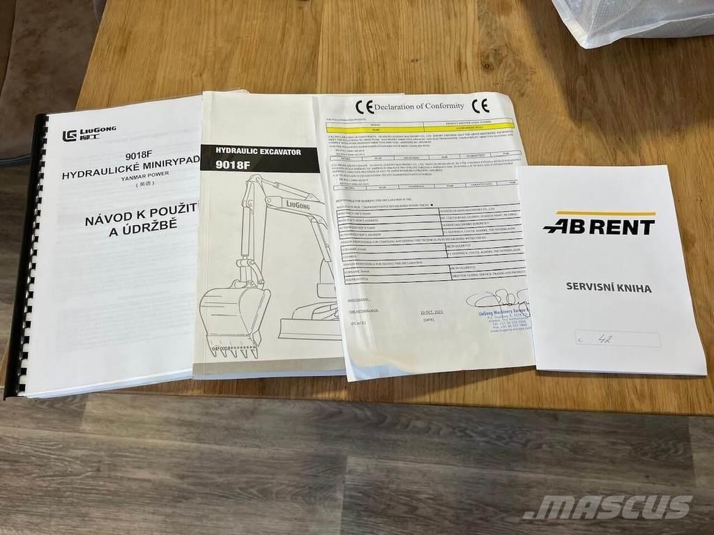 LiuGong 9018F Εκσκαφάκι (διαβολάκι) < 7t