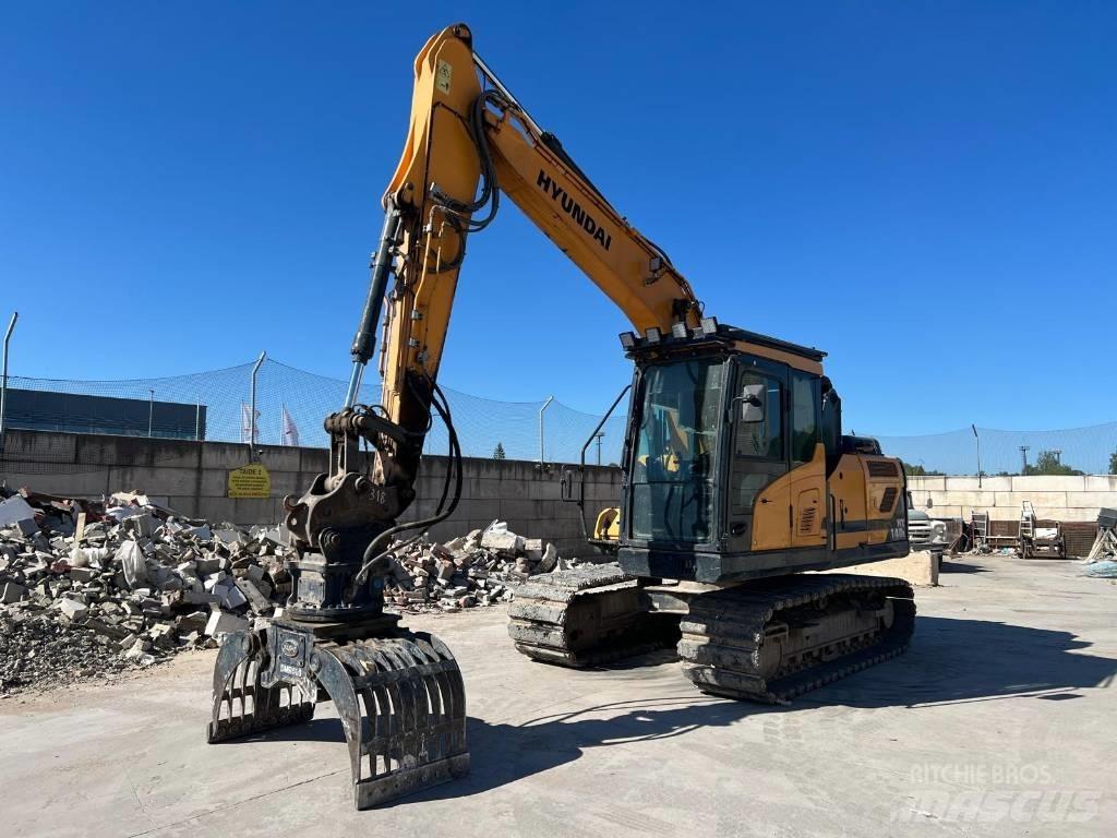 Hyundai HX 140 HRC Εκσκαφείς με ερπύστριες