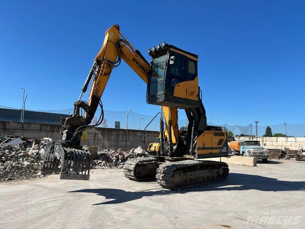 Hyundai HX 140 HRC Εκσκαφείς με ερπύστριες