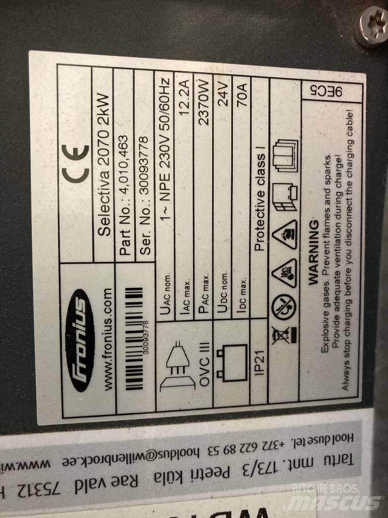 Linde E12/386 Ηλεκτρικά περονοφόρα ανυψωτικά κλαρκ