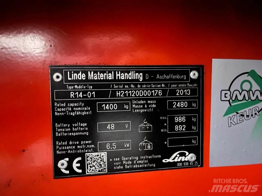 Linde R14-01 Ανυψωτικά στενών δρόμων