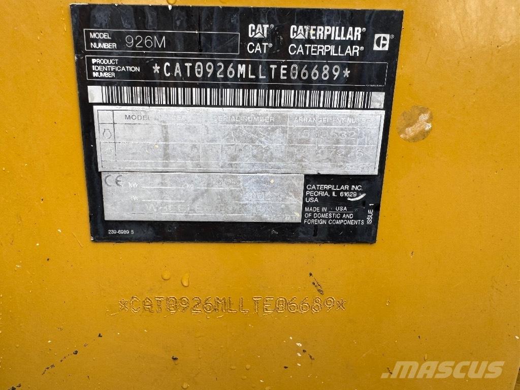 CAT 926 M Φορτωτές με λάστιχα (Τροχοφόροι)