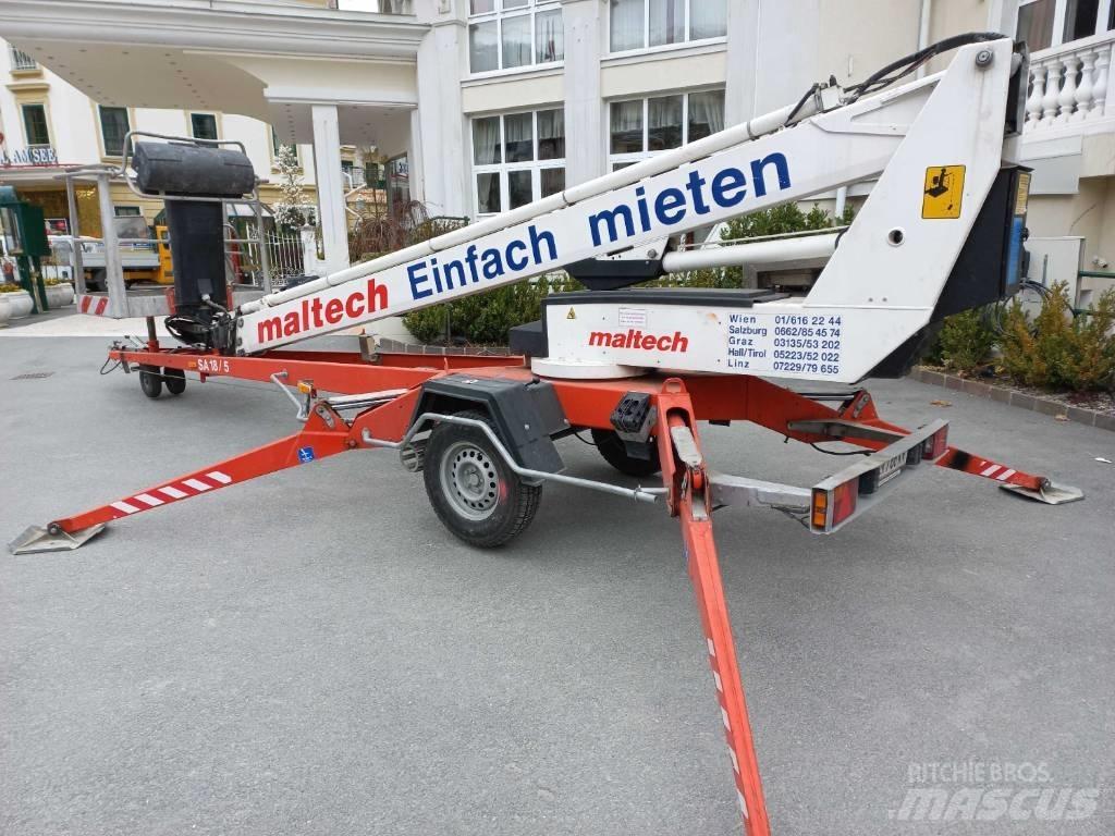 Dino Lift 180T Εναέριες πλατφόρμες τοποθετημένες σε ρυμούλκα