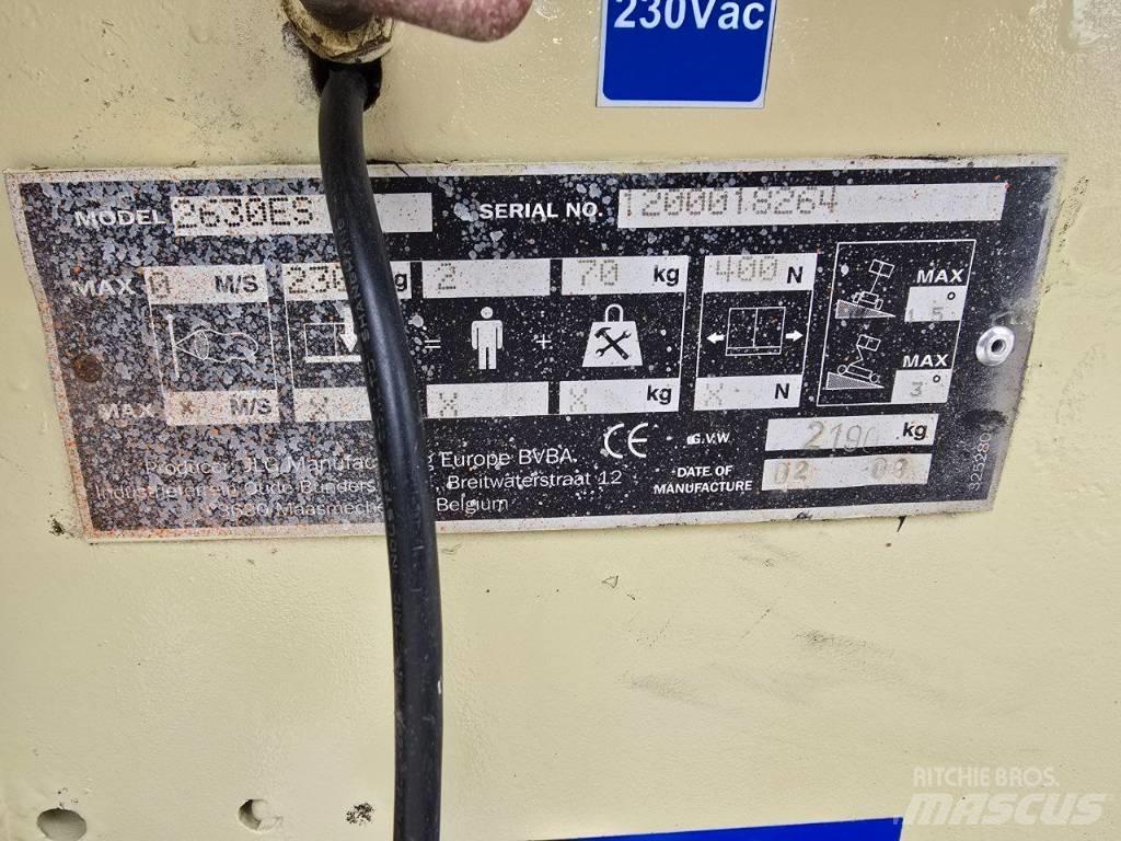 JLG 2630 ES Ανυψωτήρες ψαλιδωτής άρθρωσης