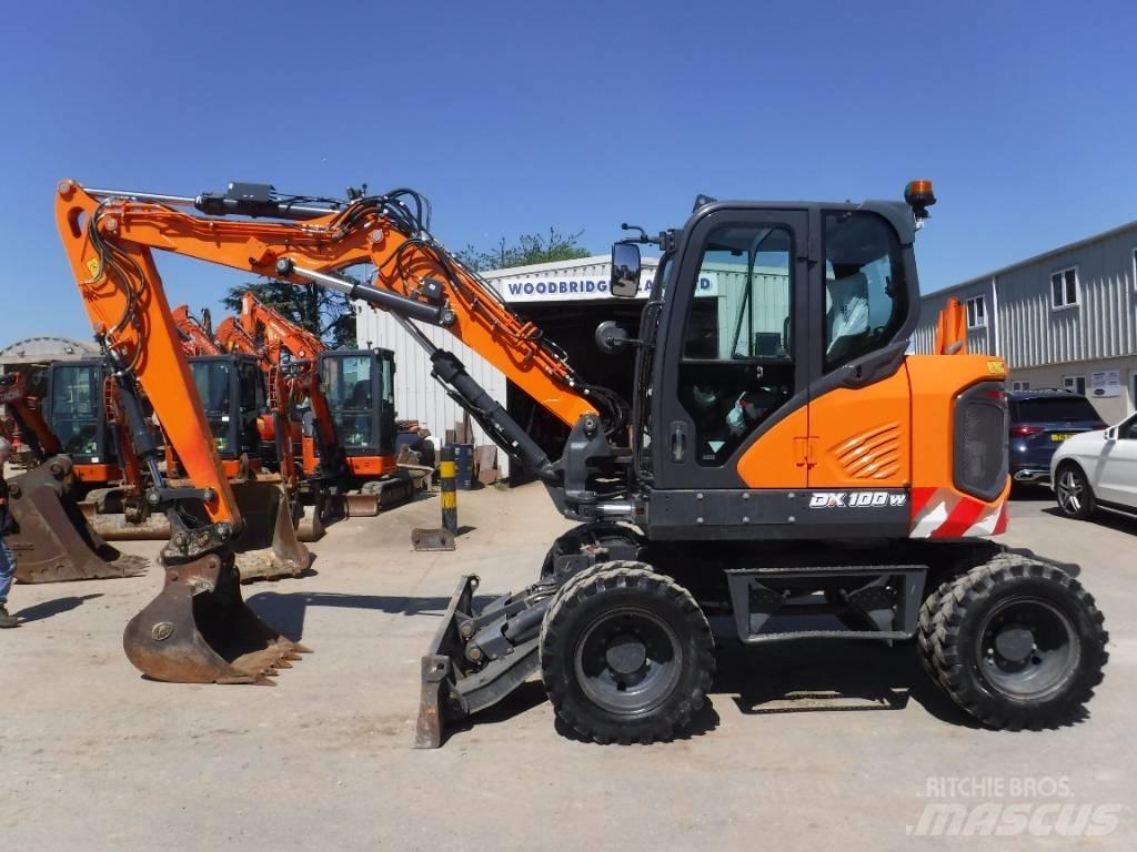 Doosan DX 100W-7 Εκσκαφείς με τροχούς - λάστιχα