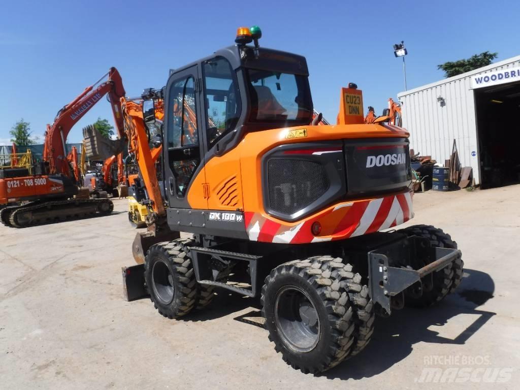 Doosan DX 100W-7 Εκσκαφείς με τροχούς - λάστιχα